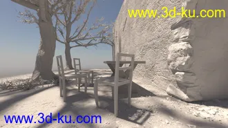 3D打印模型Abandoned Restaurant的图片