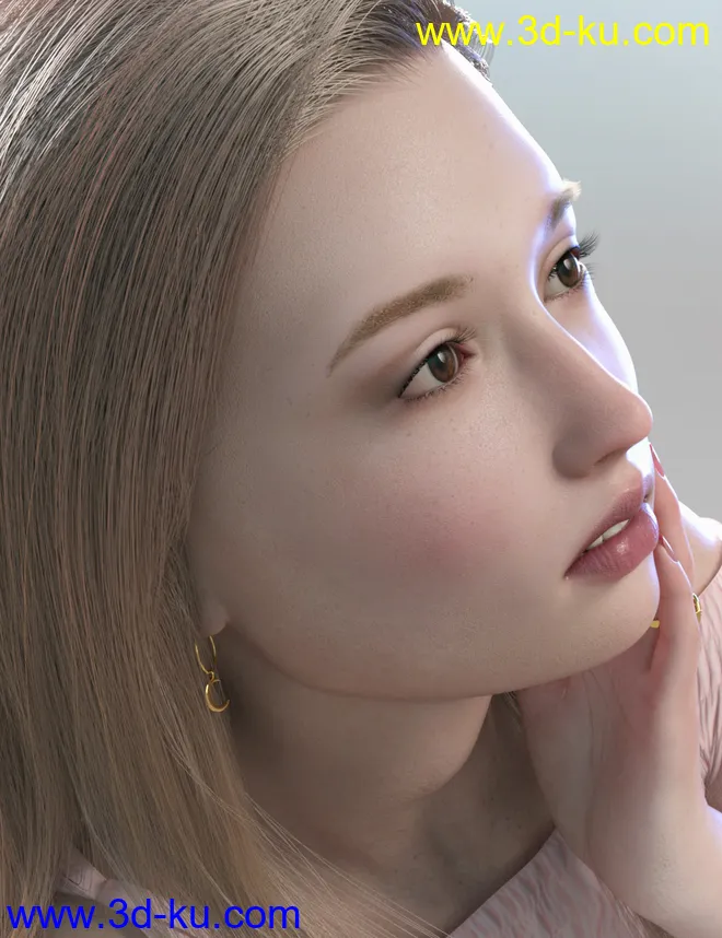 Abigail HD for Genesis 8 Female模型的图片1