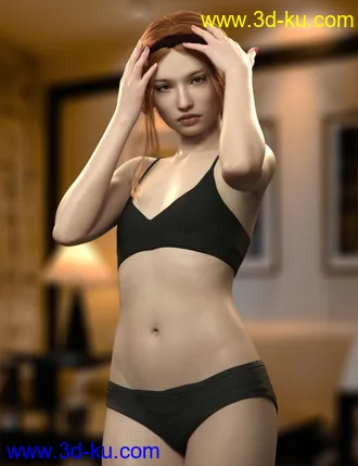 3D打印模型Abigail HD for Genesis 8 Female的图片