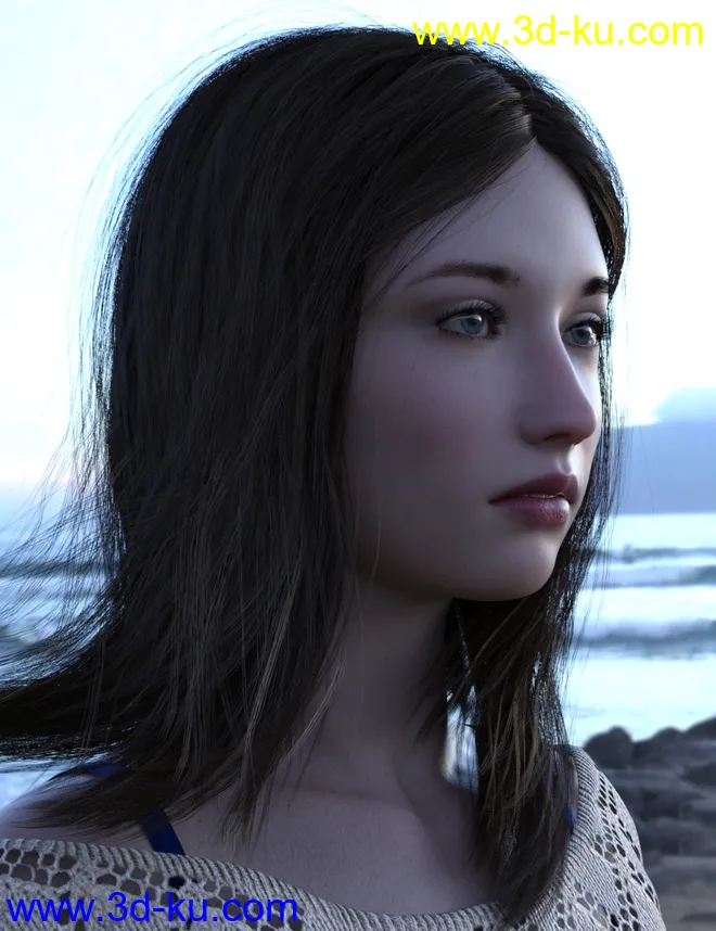 Abigail HD for Genesis 8 Female模型的图片3