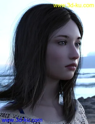 3D打印模型Abigail HD for Genesis 8 Female的图片