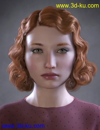 3D打印模型Abigail HD for Genesis 8 Female的图片