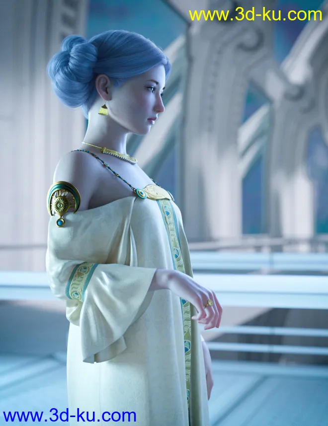 Abigail HD for Genesis 8 Female模型的图片11