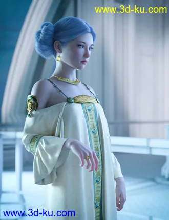 3D打印模型Abigail HD for Genesis 8 Female的图片