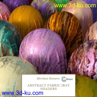 3D打印模型Abstract Fabric Iray Shaders的图片