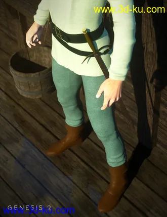 3D打印模型Adventurer for Genesis 2 Male(s)的图片