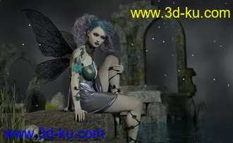 3D打印模型Aibell for Genesis 8 Female的图片