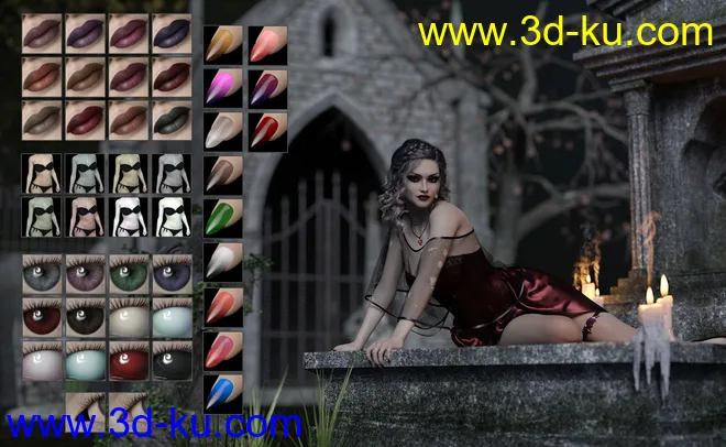 Aibell for Genesis 8 Female模型的图片8