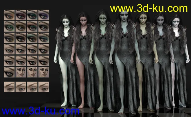 Aibell for Genesis 8 Female模型的图片9