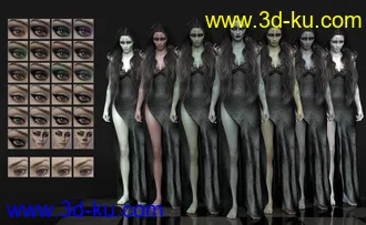 3D打印模型Aibell for Genesis 8 Female的图片