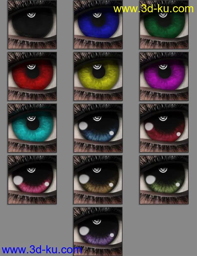 Aillee Character And Hair for Genesis 8 Female模型的图片11