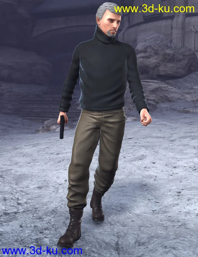 Air Defender for Genesis 2 Male(s)模型的图片3