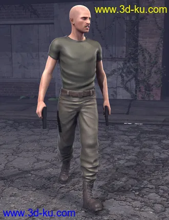 3D打印模型Air Defender for Genesis 2 Male(s)的图片