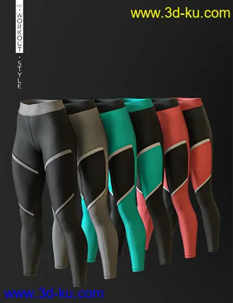3D打印模型AJC Workout Style Outfit and Dumbbells for Genesis 8 Female(s)的图片