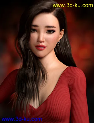 3D打印模型Akari HD for Genesis 8 Female的图片