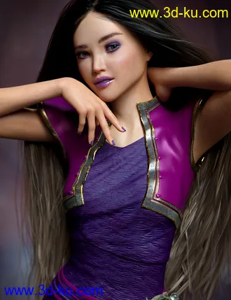 3D打印模型Akari HD for Genesis 8 Female的图片