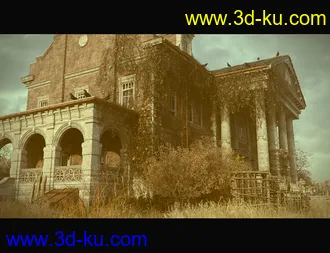 3D打印模型Albert Mansion的图片
