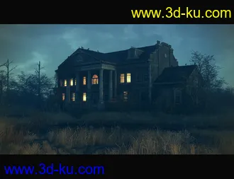 3D打印模型Albert Mansion的图片