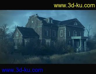 3D打印模型Albert Mansion的图片