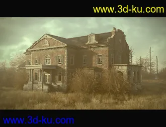 3D打印模型Albert Mansion的图片