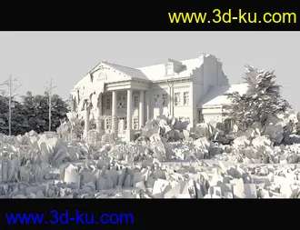 3D打印模型Albert Mansion的图片