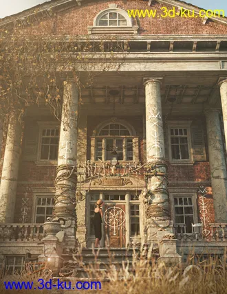 3D打印模型Albert Mansion的图片