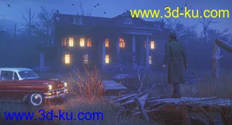 3D打印模型Albert Mansion的图片