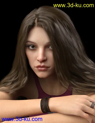 3D打印模型Alexandria HD for Genesis 8 Female的图片