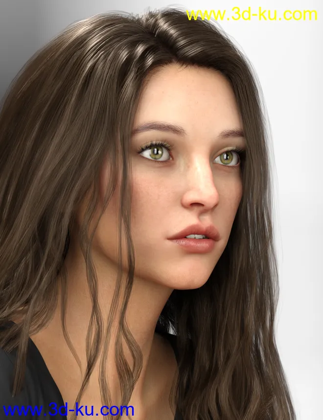 Alexandria HD for Genesis 8 Female模型的图片3