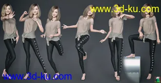 3D打印模型All Sweet Poses 4th Youth Collection的图片