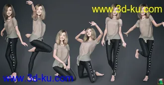 3D打印模型All Sweet Poses 4th Youth Collection的图片