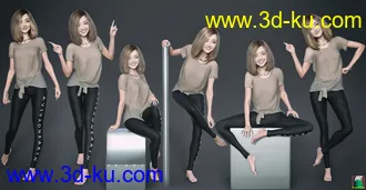 3D打印模型All Sweet Poses 4th Youth Collection的图片
