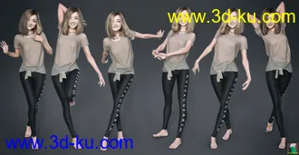 3D打印模型All Sweet Poses 4th Youth Collection的图片