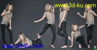 3D打印模型All Sweet Poses 4th Youth Collection的图片