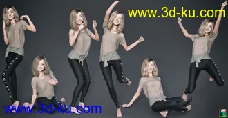 All Sweet Poses 4th Youth Collection模型的图片10