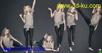 All Sweet Poses 4th Youth Collection模型的图片14