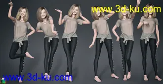 3D打印模型All Sweet Poses 4th Youth Collection的图片