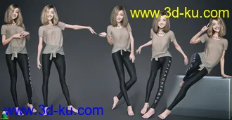 3D打印模型All Sweet Poses 4th Youth Collection的图片