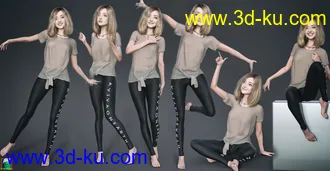 3D打印模型All Sweet Poses 4th Youth Collection的图片