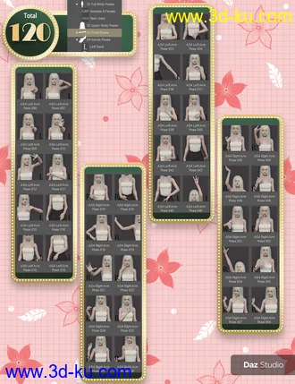 3D打印模型All Sweet Poses 4th Youth Collection的图片