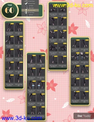 3D打印模型All Sweet Poses 4th Youth Collection的图片