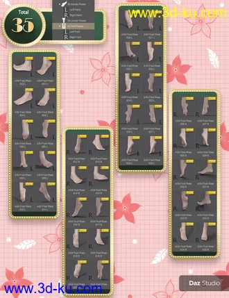 3D打印模型All Sweet Poses 4th Youth Collection的图片