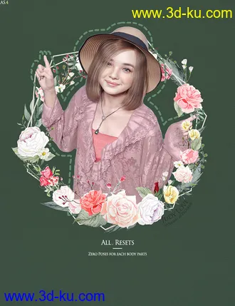 All Sweet Poses 4th Youth Collection模型的图片33