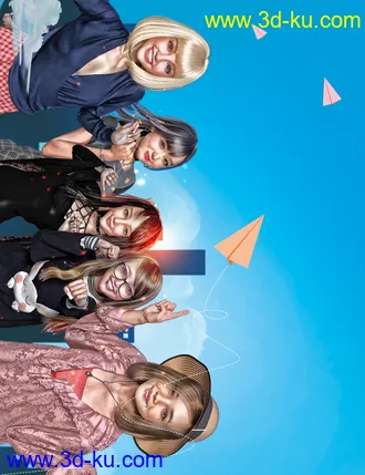 3D打印模型All Sweet Poses 4th Youth Collection的图片