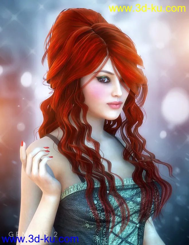 Allessa Hair模型的图片1