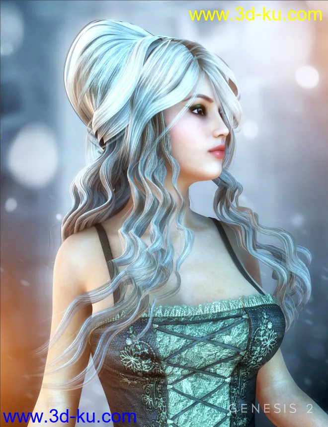 Allessa Hair模型的图片2