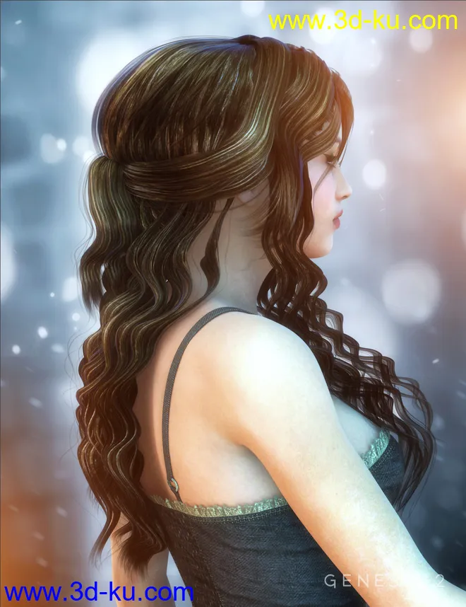 Allessa Hair模型的图片3