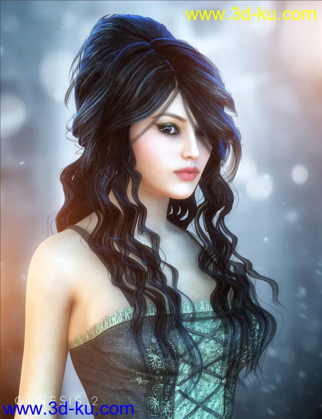 Allessa Hair模型的图片5