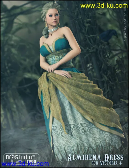 Almirena Dress模型的图片3