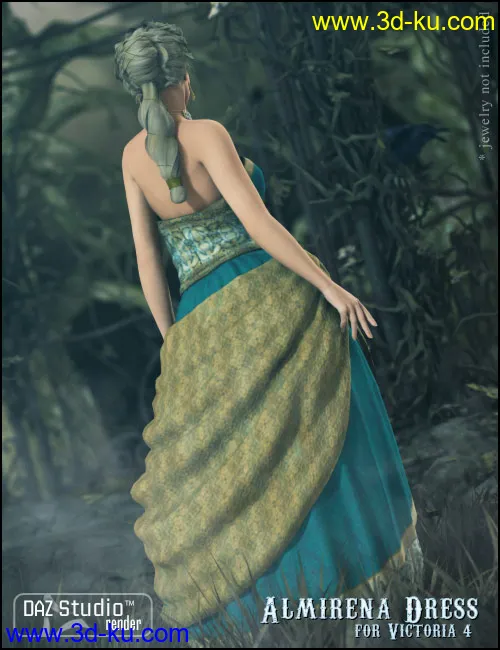 Almirena Dress模型的图片4